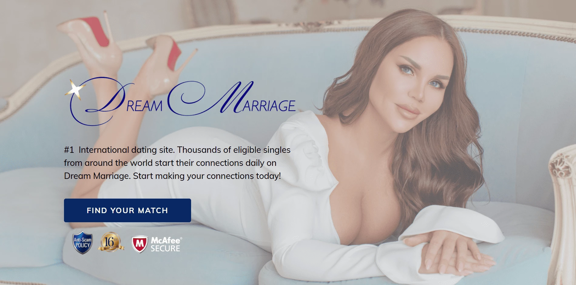 DREAM MARRIAGE главная страница сайта