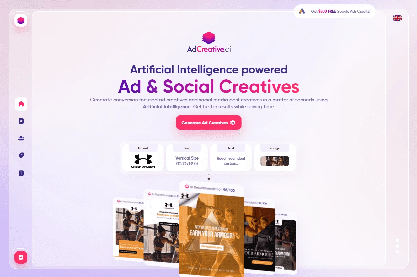 AdCreative - нейросеть для создания рекламы для бизнеса