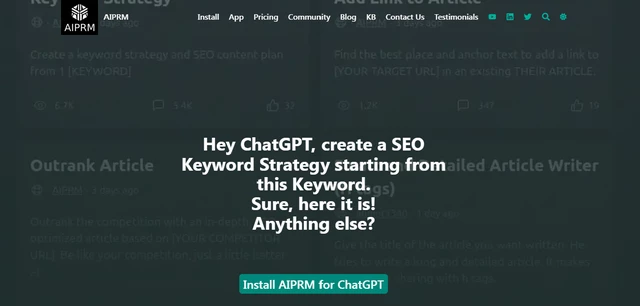 это расширение для chatgpt также имеет множество различных шаблонов промтов