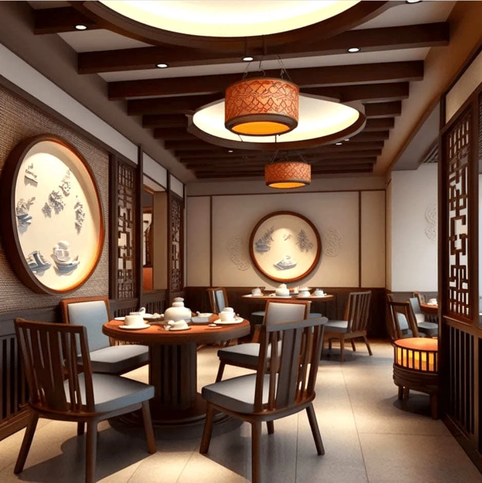 Новый ресторан hot pot в китайском стиле