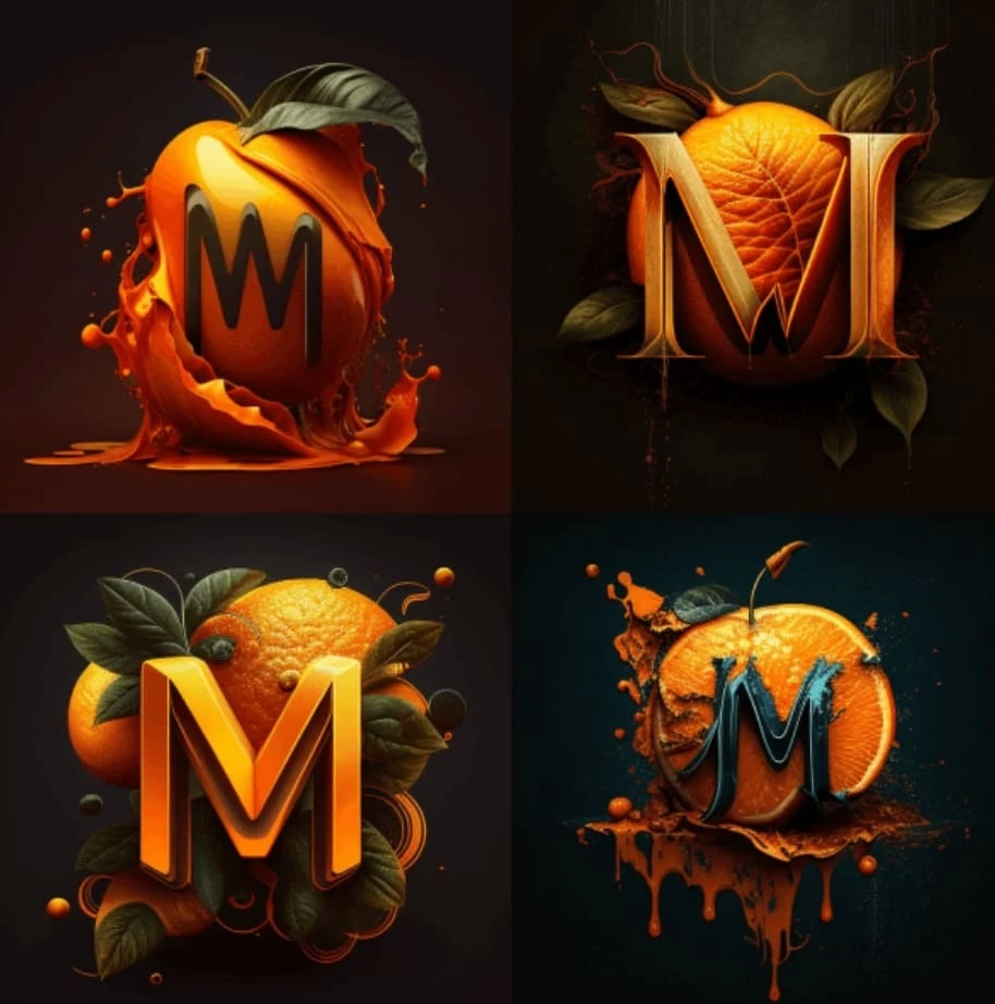 логотип бренда, связанный с названием M