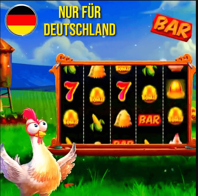 пример неплохого igaming креатива для игроков из Германии