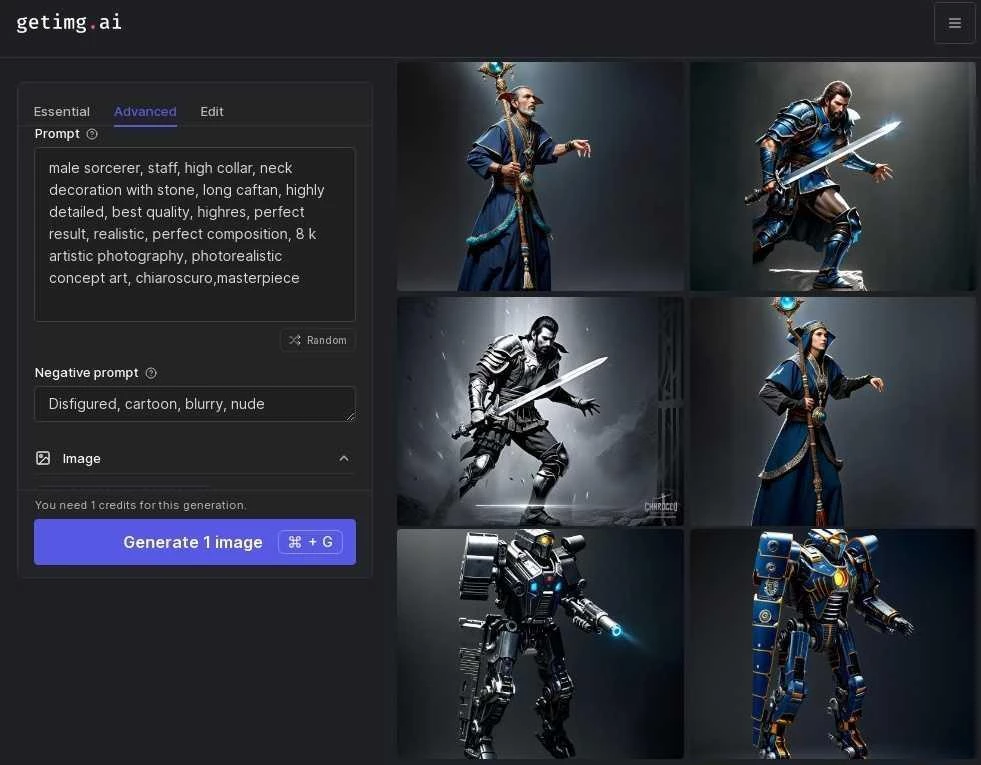 примеры картинок, которые создали с помощью нейросети Get IMG и расширения ControlNet