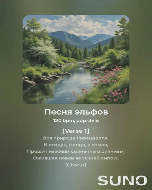 готовая песня, сохраненная как видео, приобретет вид караоке