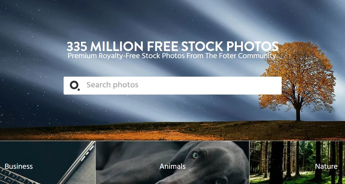 бесплатный фотосток FOTER бесплатный фотосток FOTER