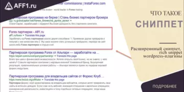Что такое сниппет. Как сделать сниппет