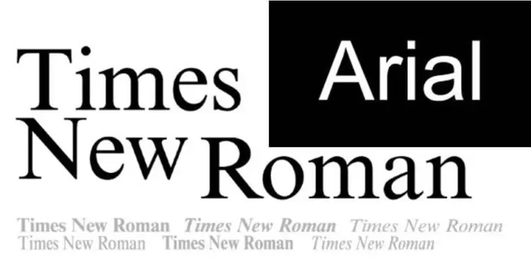 Times New Roman и Arial недоступны российским пользователям