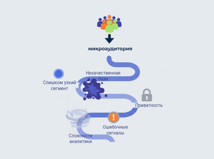 Сложности работы с микроаудиториями