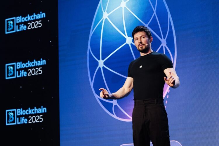 Выступление Павла Дурова на Blockchain Life 2025