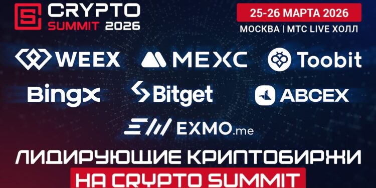 Лидирующие криптобиржи на VIII Crypto Summit!