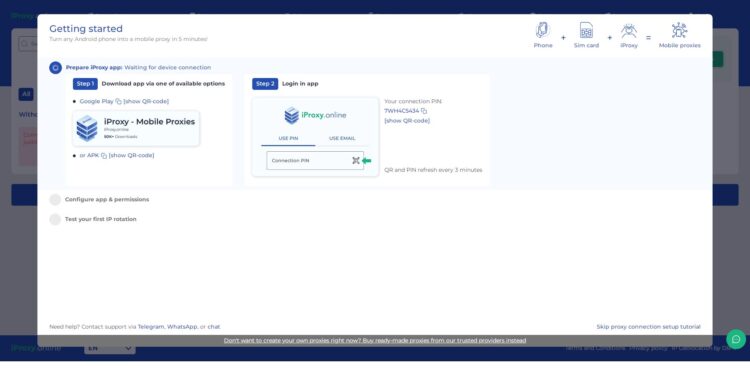 Первым делом пользователь должен скачать приложение на свое Android-устройство