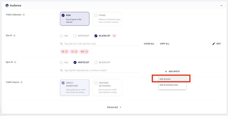 Были запущены новые кампании на новых источниках