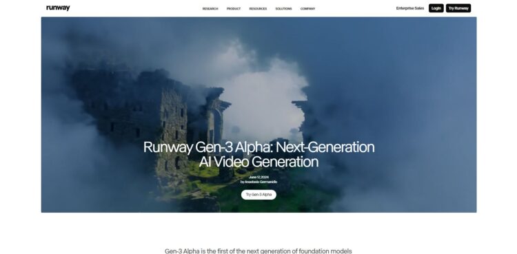 Runway Gen-3 Alpha
